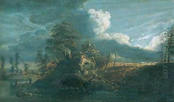 Landscape With Anglers - view 1