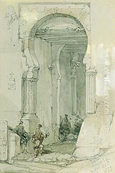 A Moorish Arch, Malaga - view 1