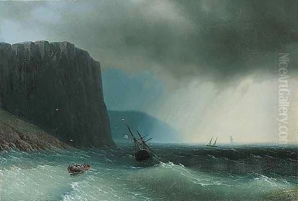 Ships on the black sea - view 1