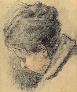 Portrait De La Femme De L'Artiste by Paul Gauguin