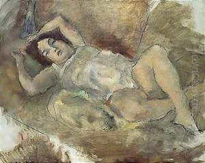 Nu Allonge by Jules Pascin