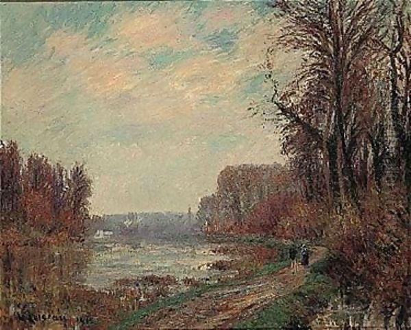 Le Chemin Au Bord De L'Oise - view 1