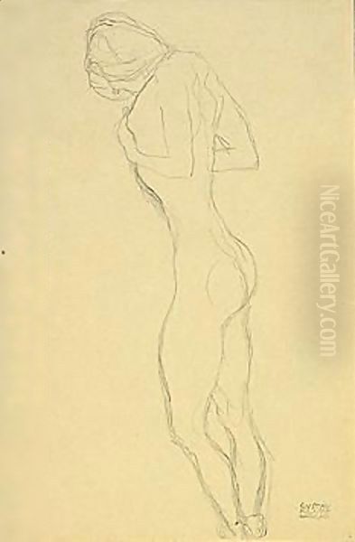 Standing Nude Female - view 1