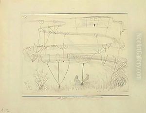 Zeichnung Zu 1923 (Drawing For 1923) by Paul Klee