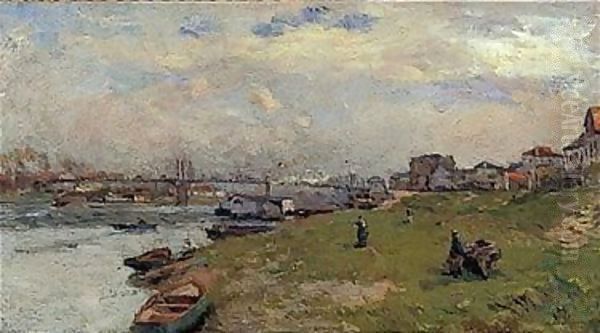 Pont Sur La Seine A Saint-denis - view 1