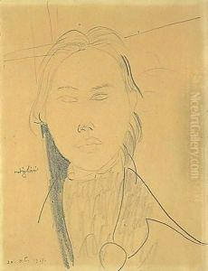 Portrait De Soutine by Amedeo Modigliani