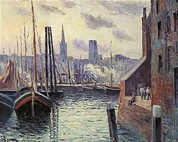 Canal En Hollande - view 1