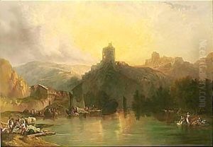 Summer Evening By The Lake