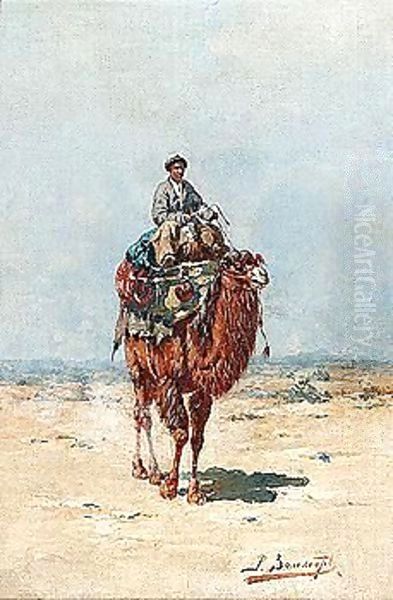 Kirghiz on a camel - view 1