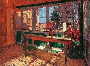 Catching the sun in the dacha