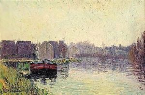 Peniches Au Bord De L'Oise
