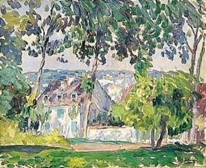 Maison A Travers Les Arbres by Henri Lebasque