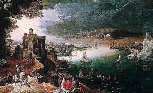 Christ Preaching To The Multitude On The Sea Of Galilee