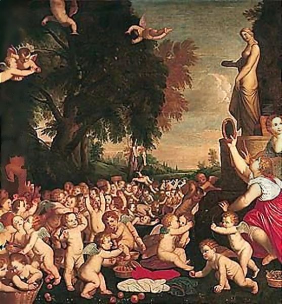 The Worship Of Venus by (Alessandro) Padovanino (Varotari)