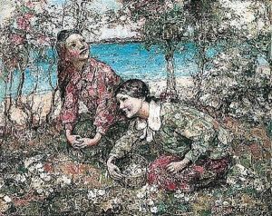 Brighouse Bay by Edward Atkinson Hornel