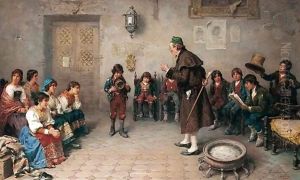 La Lezione (The Lesson) by Francesco Bergamini