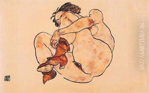 Kauernde Frau (Woman Crouching)