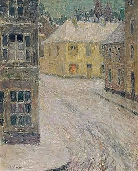 Vieilles Maisons Sous La Neige, Rue Petigny - view 1