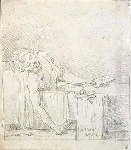 The death of marat - view 1