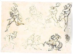 Pen And Brown Ink