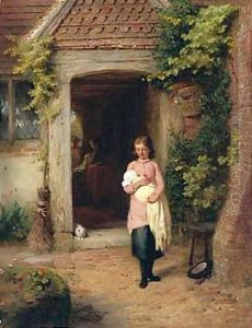 The Young Mother by George Bernard O'Neill
