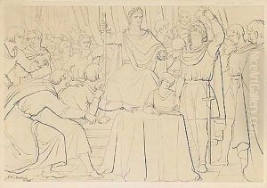 Edward The Confessor by Sir John Everett Millais