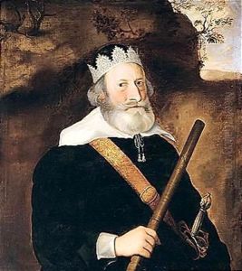 Portrait Of Sir William Monson (1569-1643) by Johnson, Cornelius I