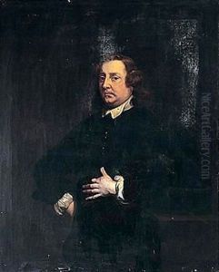 Portrait Of Colonel Fettiplace by Sir Peter Lely