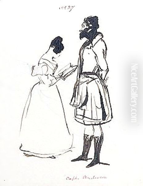The Duchess Of Bedford Reading To Captain Anderson - view 1