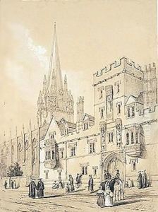 Oxford College by William Alfred Delamotte