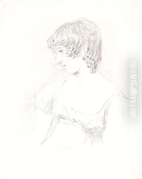 Portrait Study Of The Artist's Niece, Susan Bloxam - view 1