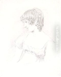 Portrait Study Of The Artist's Niece, Susan Bloxam