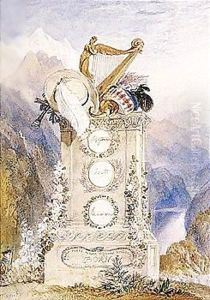 Three Poets In Three Different Kingdoms Born by Joseph Mallord William Turner