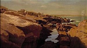 New England rocks by William Stanley Haseltine