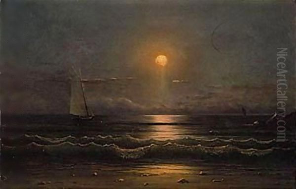 Sailing by moonlight - view 1