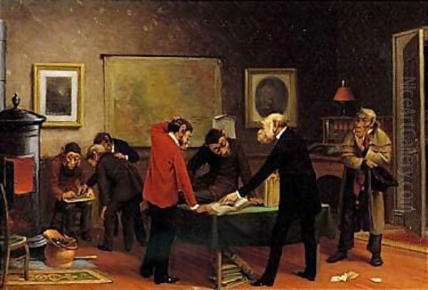 Scientists at work - view 1