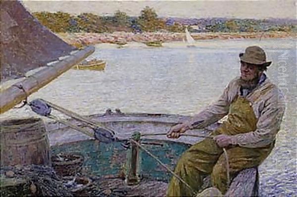The fisherman's return, Gloucester - view 1