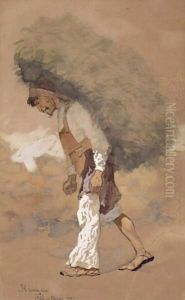 City Of Mexico '89 by Frederic Remington