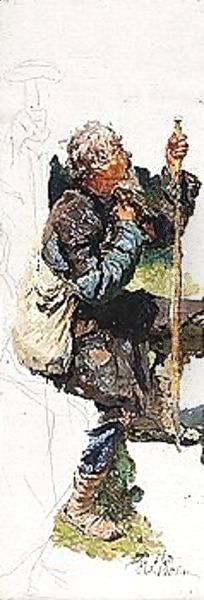 The foreigner, c.1881 - view 1