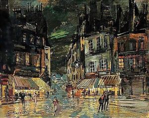 Paris by Konstantin Alexeievitch Korovin