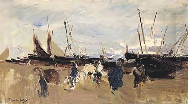 Barcas En La Playa (Boats On The Beach) 3 - view 1