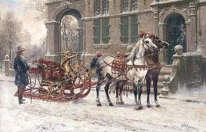 Preparing The Sleigh
