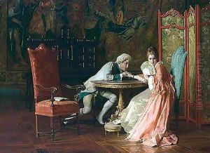 La Corte (The Courtship) by Federico Andreotti