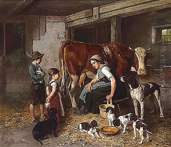 Im Stall (In The Stable) - view 1