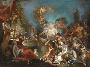 A Bacchanale Scene