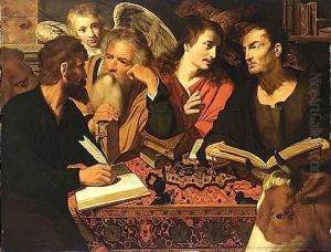 The Four Evangelists by Artus Wolffort