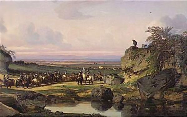 Landscape With Soldiers - view 1