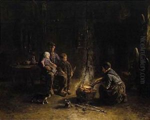 Pancake Day 2 by Jozef Israels