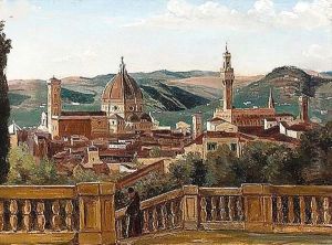 Prospect of the city of Florence by Italian School