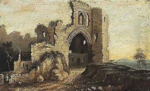 Abbey ruins by William II Sadler